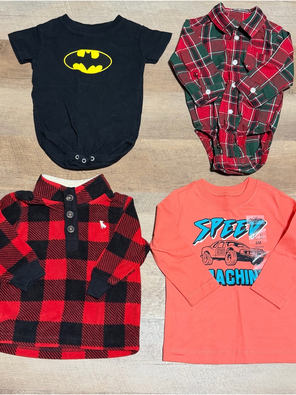 Boys 6 Month Lot | 13pc. | OshKosh, Carter’s & Okie Dokie - Picture 4 of 6